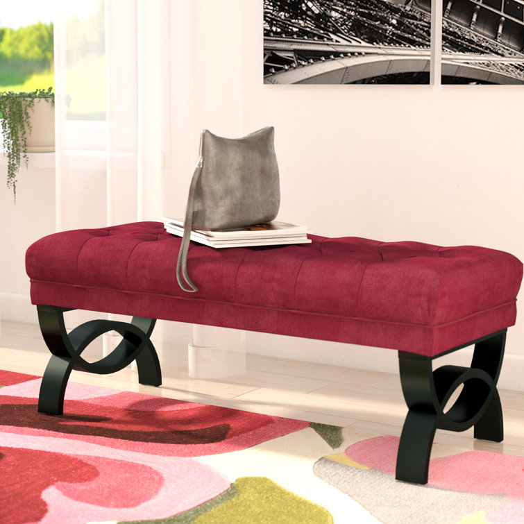 Wrought Studio Beene Upholstered Bench & Reviews Wayfair Canada